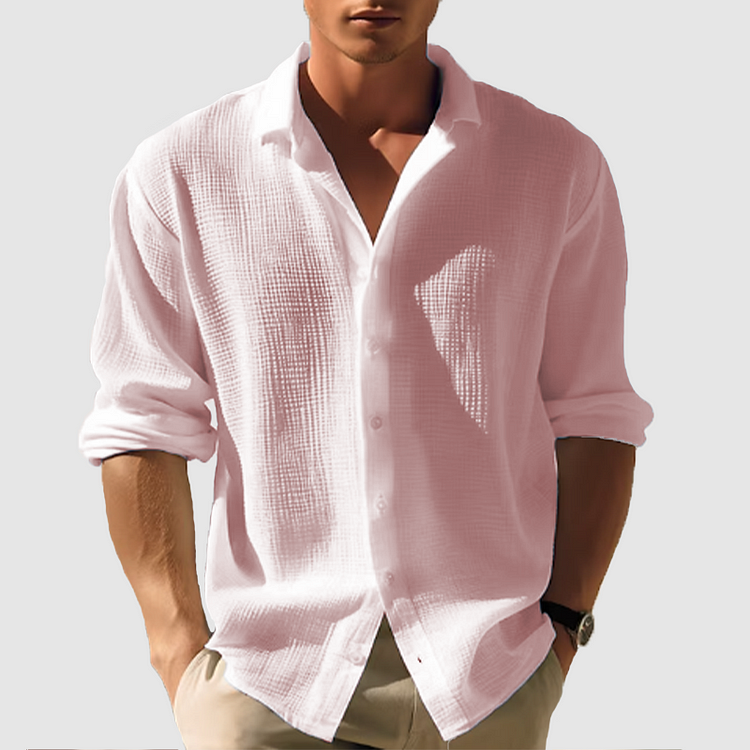 Lässiges Button Down Sommer Hemd für Herren