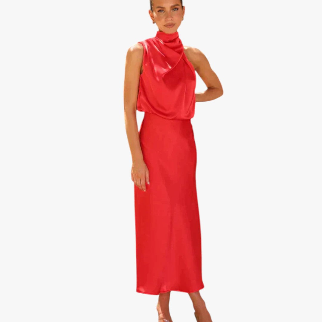 Damen Abendkleid für Weihnachten | Midi