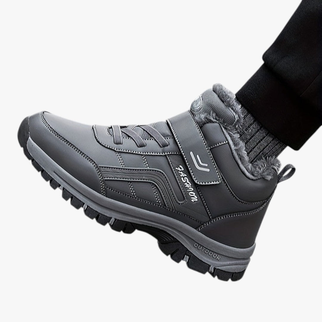 Herren Winterschuhe | Stiefel Mittelhoher Schnitt mit Schnürung