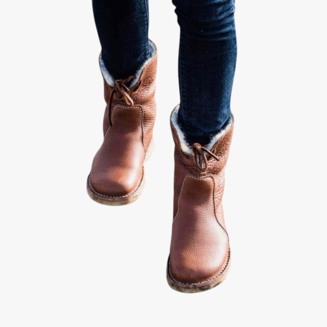 Damen Gefütterte Winterstiefel | Hohe Schuhe