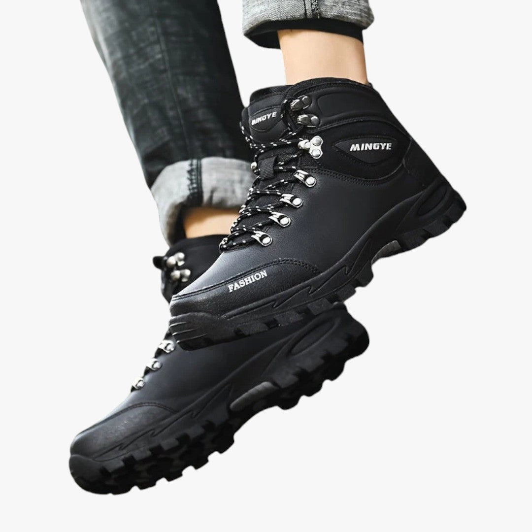 Winterschuhe Herren | Hoher Schnitt Outdoor Stiefel Mit Schnürung