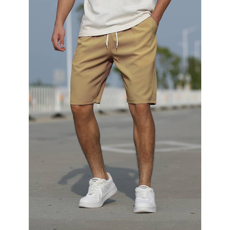 Lässige Herren Shorts mit Kordelzug