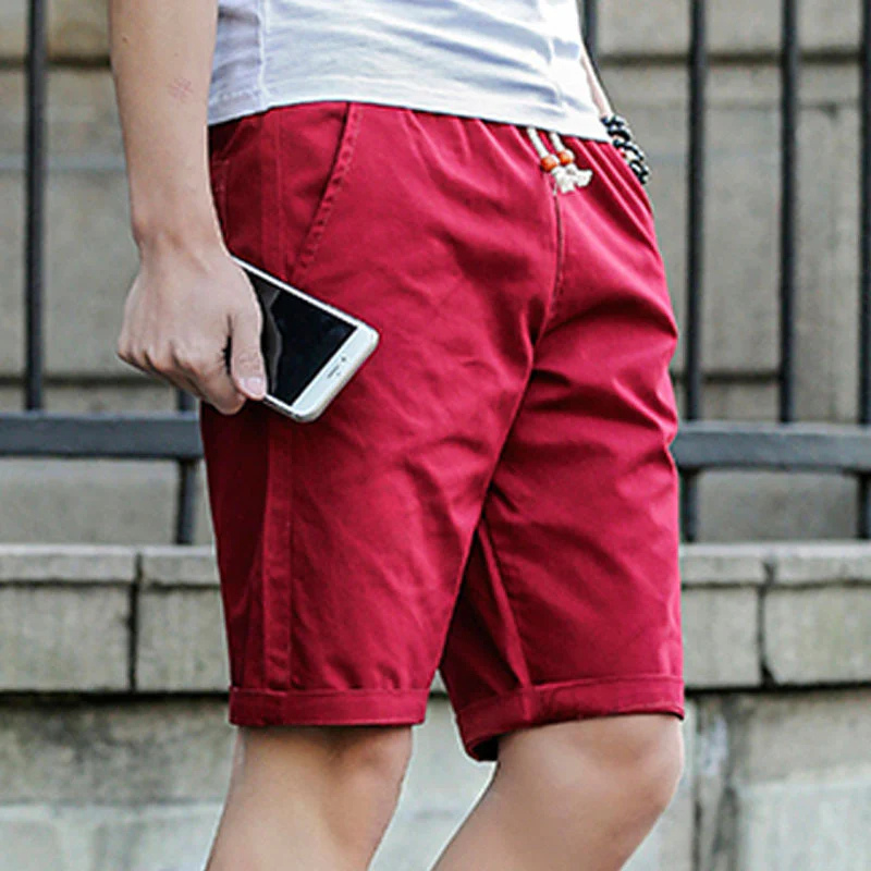 Lässige Herren Shorts mit Kordelzug