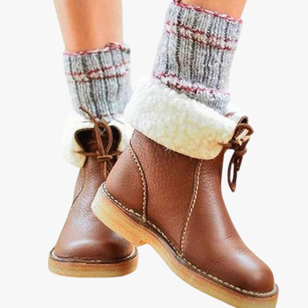Damen Gefütterte Winterstiefel | Hohe Schuhe