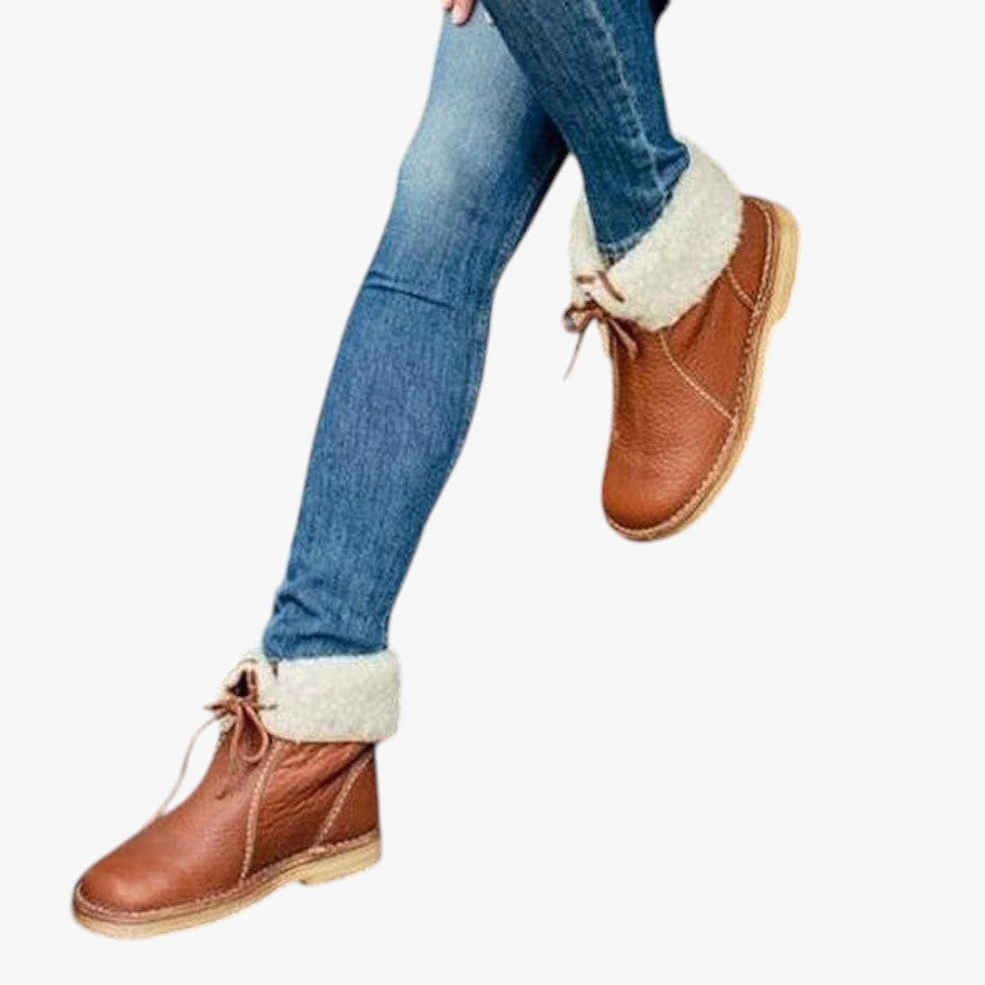 Damen Gefütterte Winterstiefel | Hohe Schuhe
