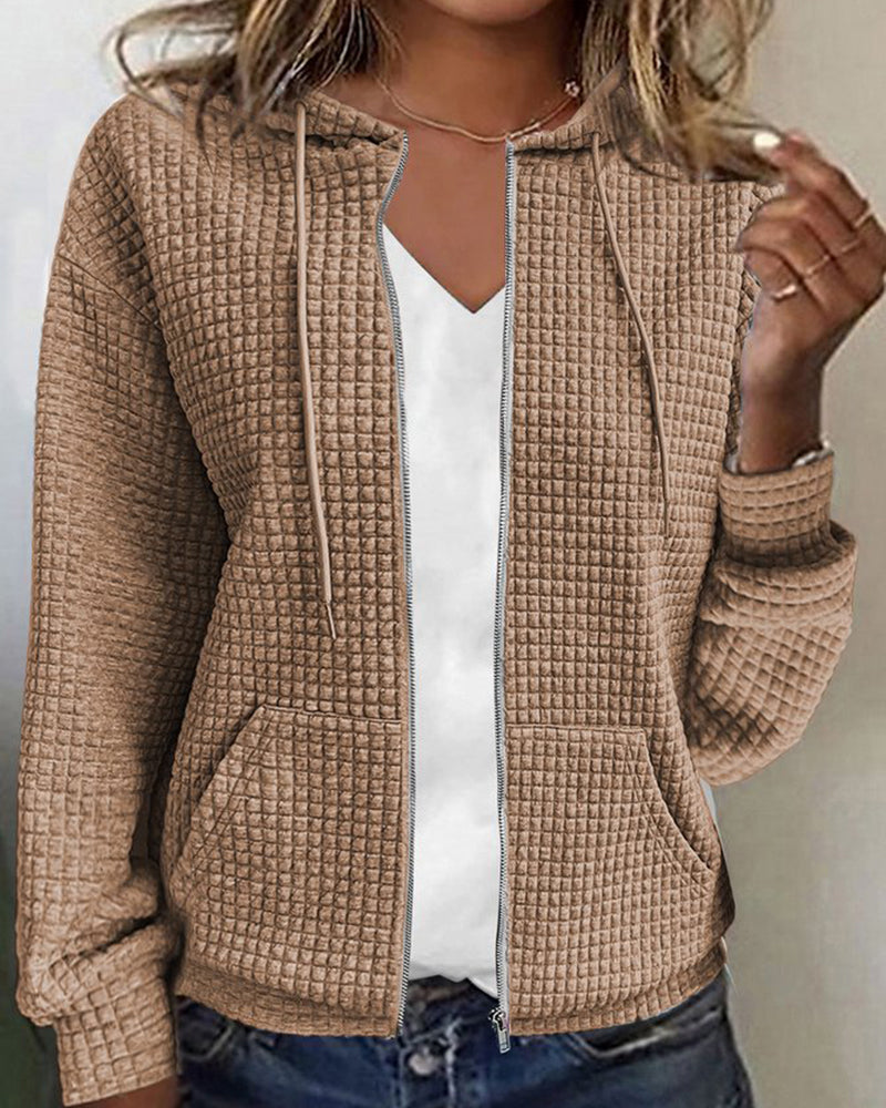 Damen moderne Kapuzenjacke | Perfekt für den Alltag