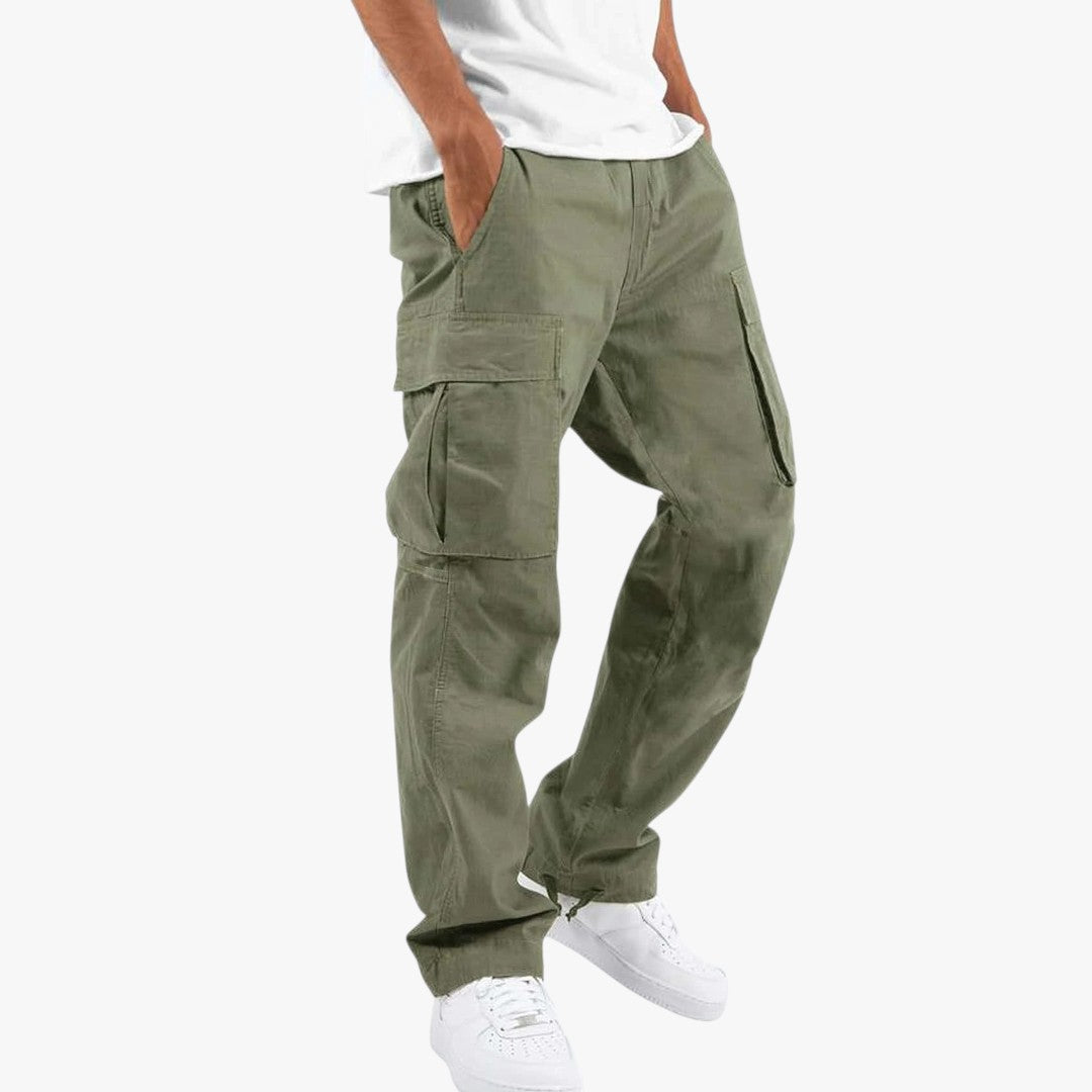 Herren Cargohose mit Taschen | Baggy