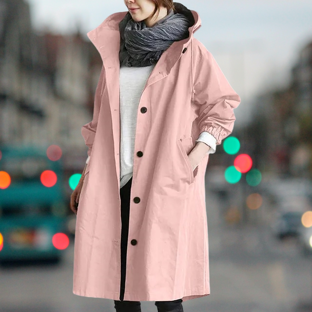 Damen lässiger Trenchcoat | Übergangsjacke