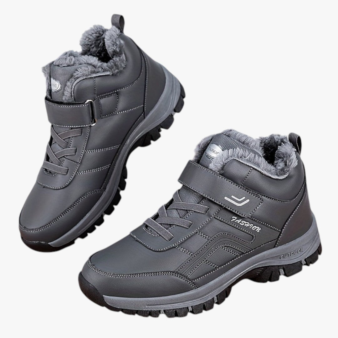 Herren Winterschuhe | Stiefel Mittelhoher Schnitt mit Schnürung