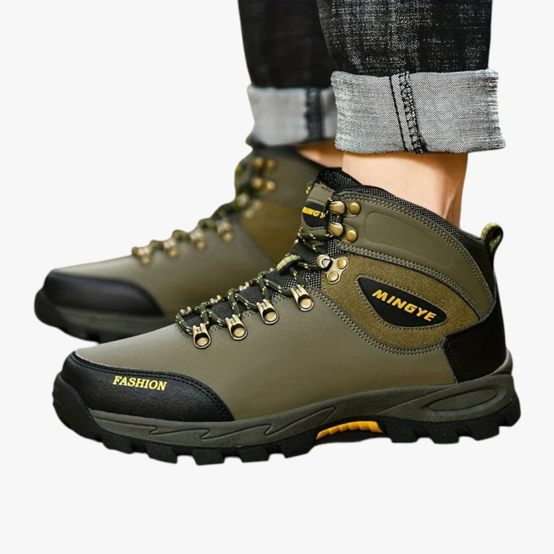 Winterschuhe Herren | Hoher Schnitt Outdoor Stiefel Mit Schnürung