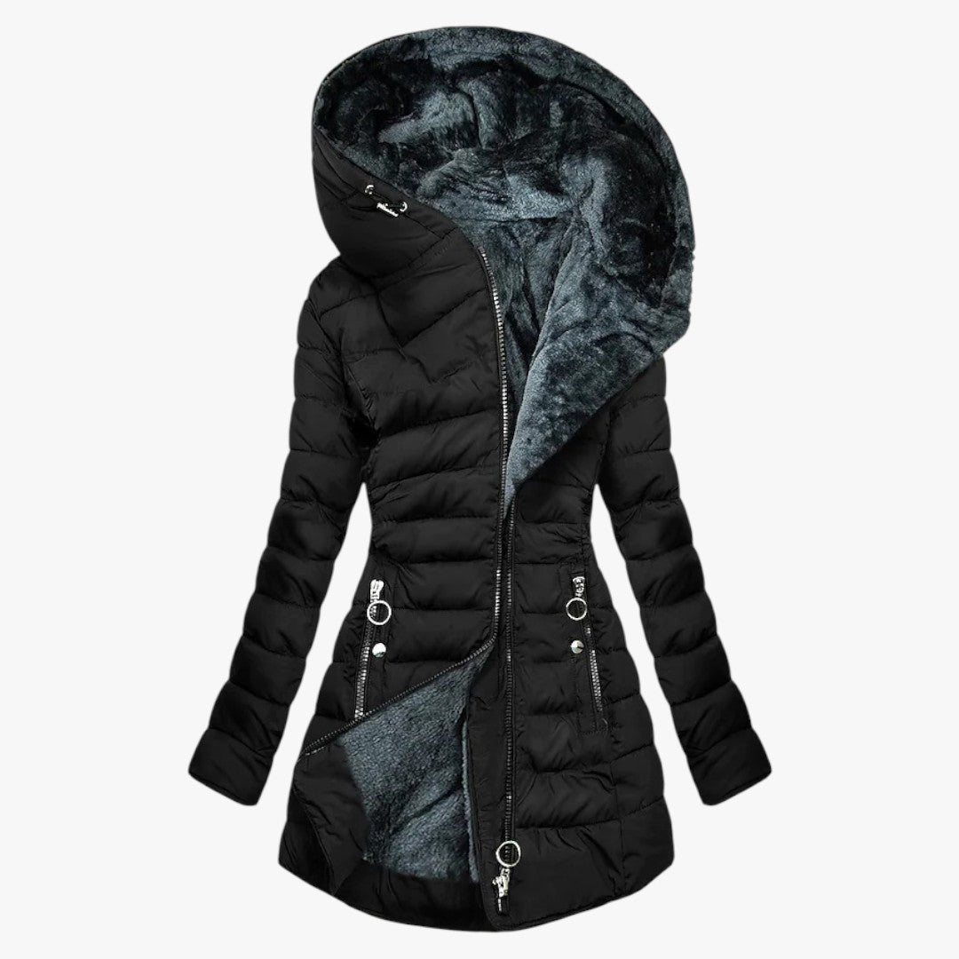 Damen Parka Daunen Winter Jacke | Lang