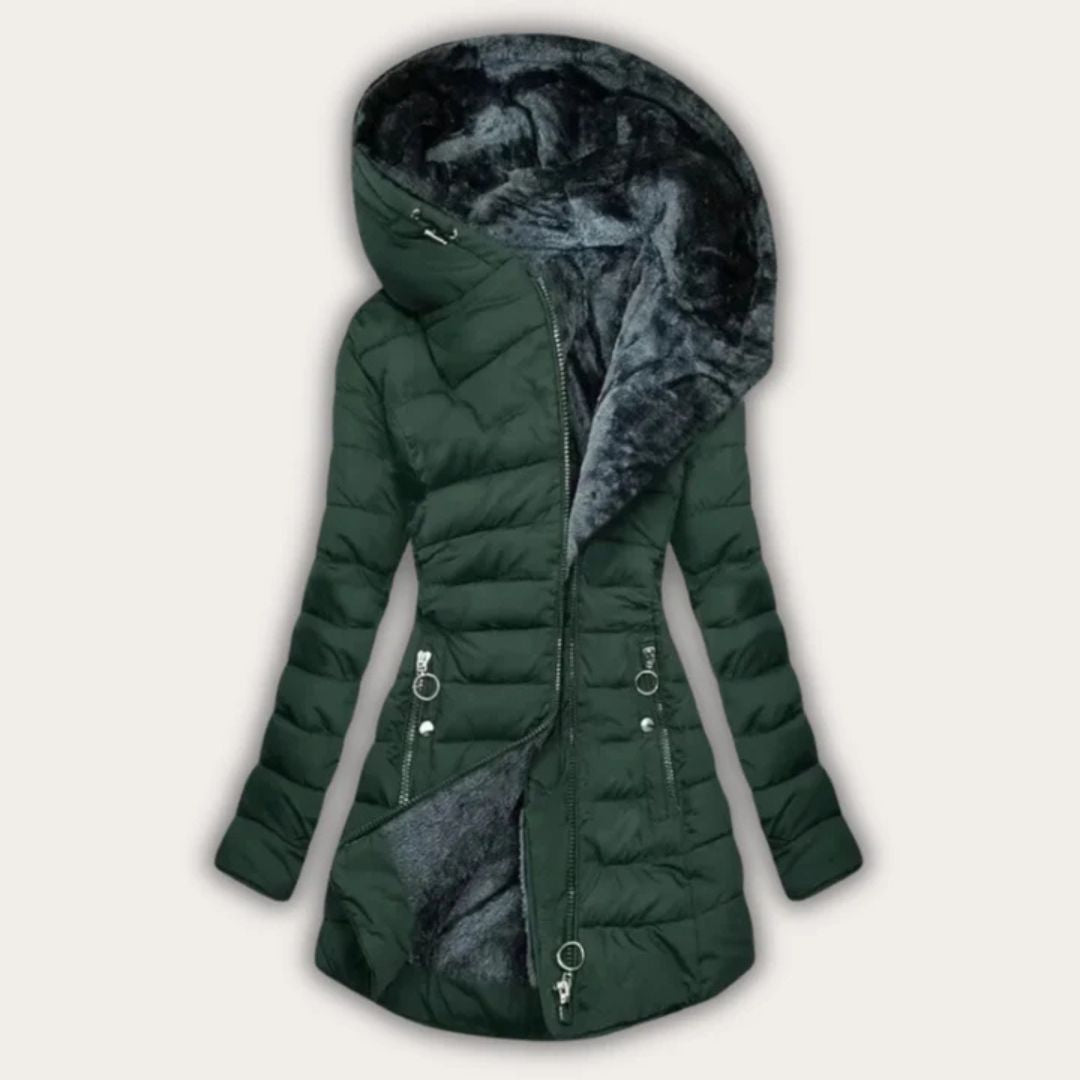 Damen Parka Daunen Winter Jacke | Lang