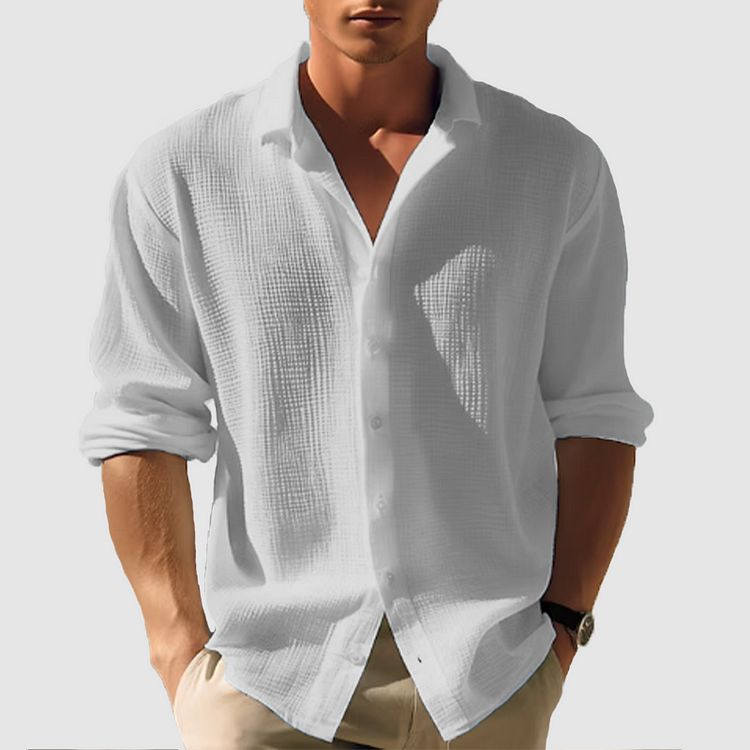 Lässiges Button Down Sommer Hemd für Herren