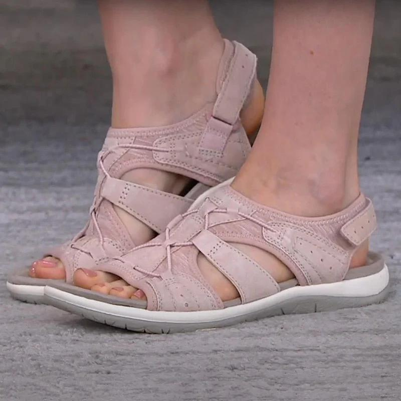 Leichte Damen Sommer Sandalen mit Orthopädischem Komfort