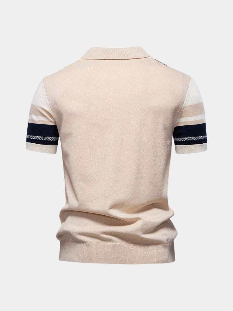 Sundown Stripes Polo – Stilvolles Herrenshirt fur jede Gelegenheid