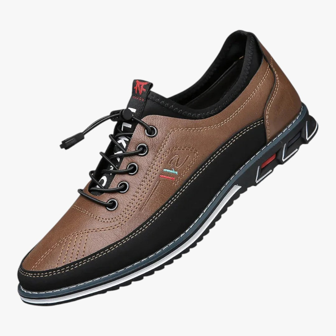 Herren Winterschuhe mit elastischen Schnürsenkeln