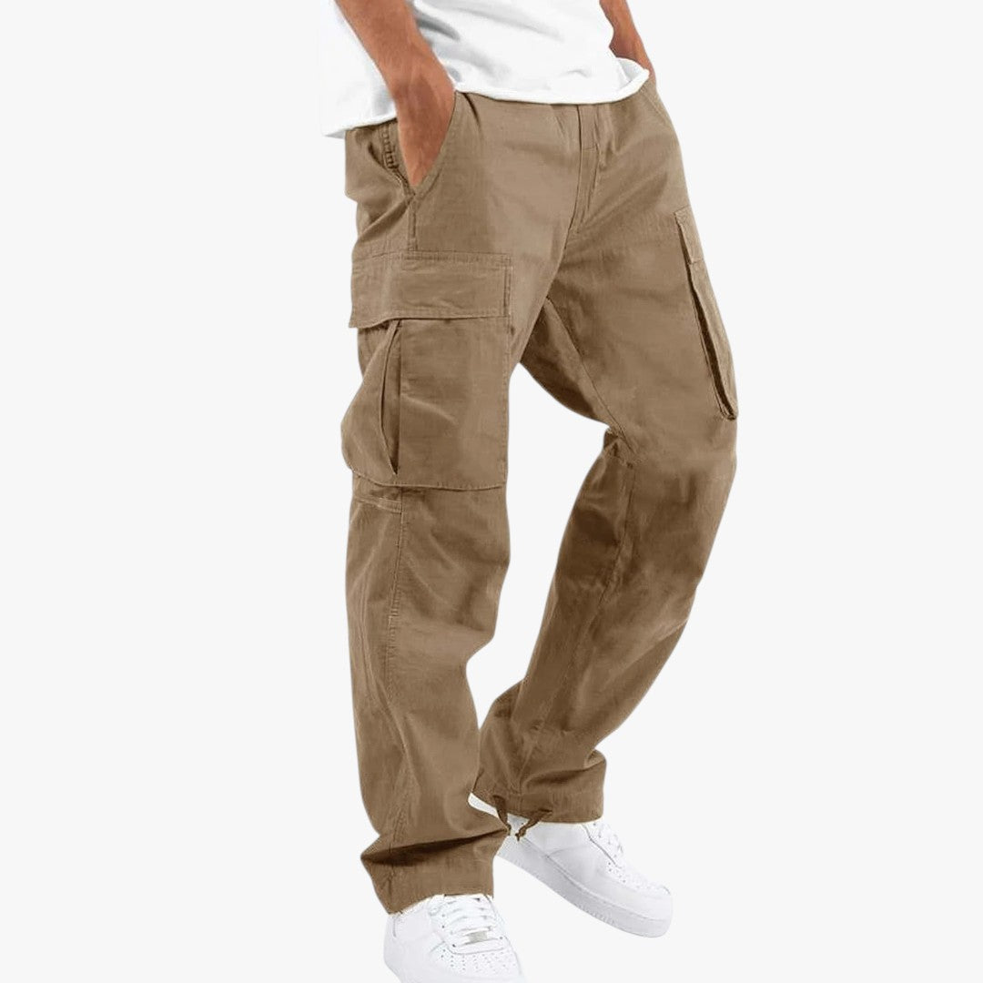 Herren Cargohose mit Taschen | Baggy