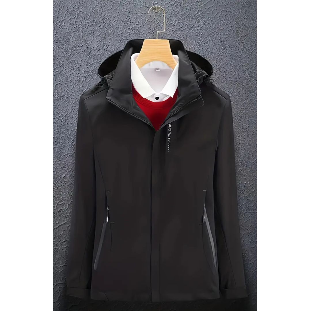 Leichte Damen Winter Skijacke mit Kapuze | Kurz