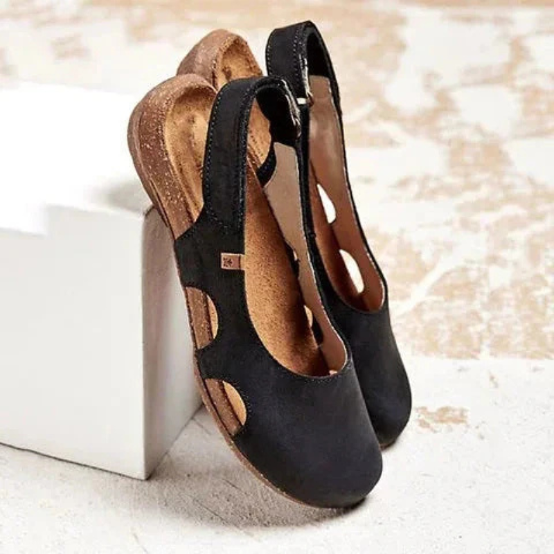Orthopädische Komfort-Sandalen für Damen mit Riemen