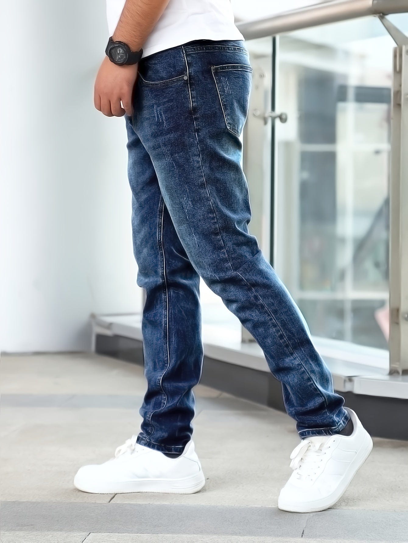 Herren Stretch Jeans mit flexibler Passform | Bequem und modern