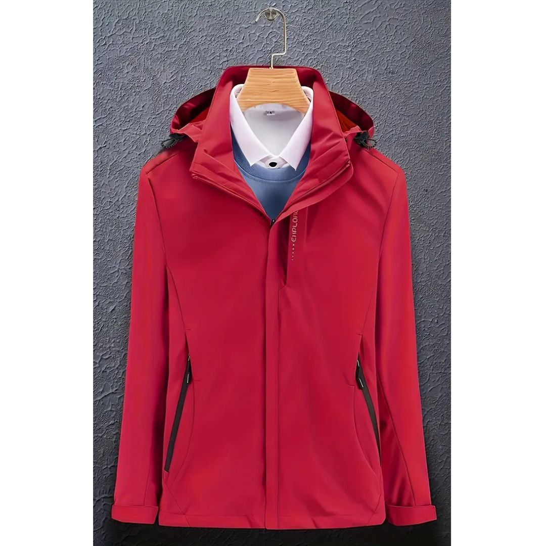 Leichte Damen Winter Skijacke mit Kapuze | Kurz