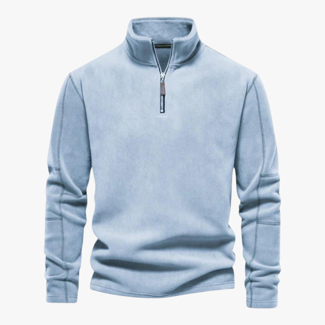 Herren Fleecepullover mit Reißverschluss