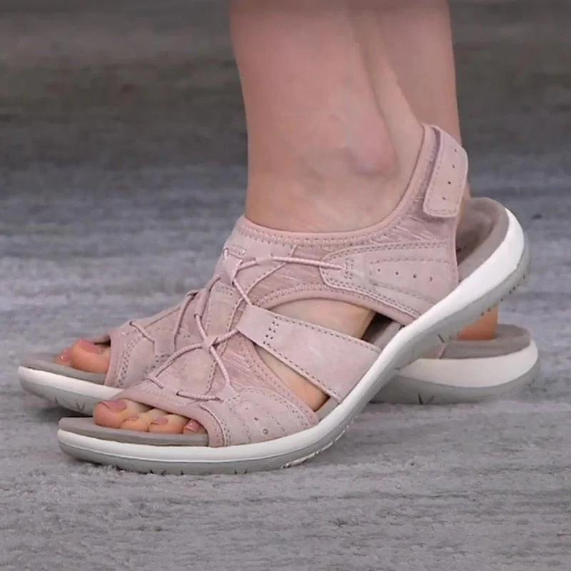 Leichte Damen Sommer Sandalen mit Orthopädischem Komfort