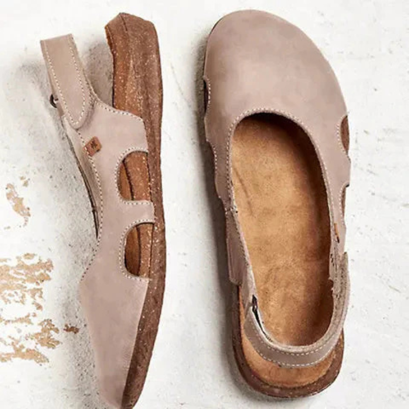 Orthopädische Komfort-Sandalen für Damen mit Riemen