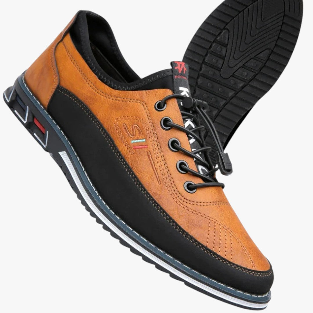 Herren Winterschuhe mit elastischen Schnürsenkeln