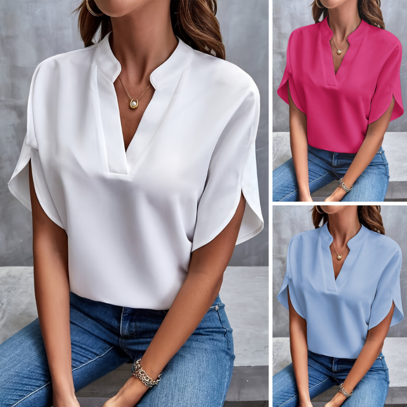 Leichte Damen Bluse - Schlicht und elegant
