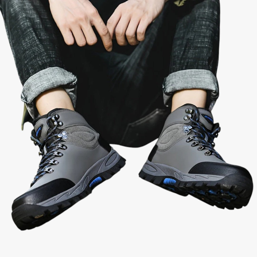 Winterschuhe Herren | Hoher Schnitt Outdoor Stiefel Mit Schnürung