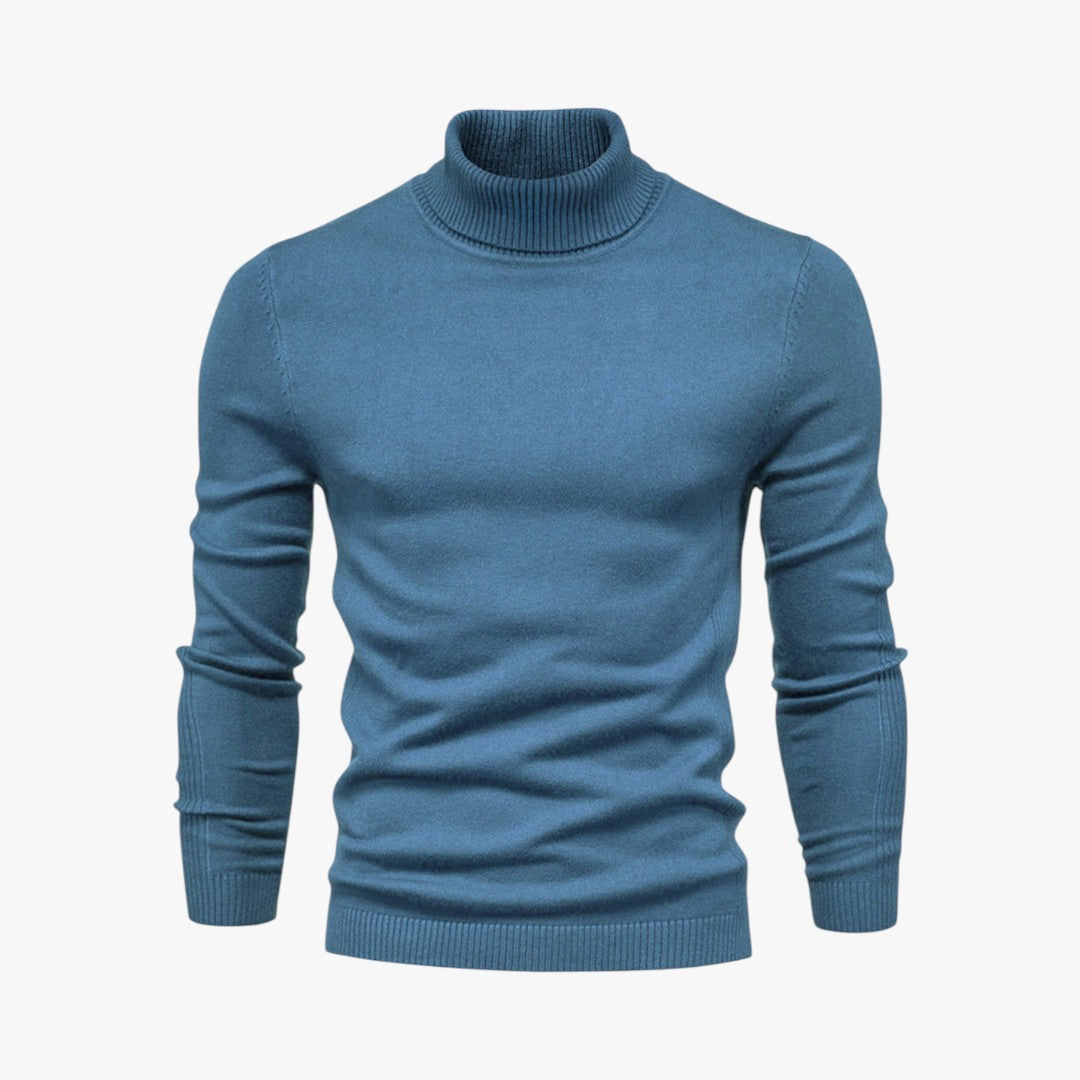 Herren Langarm Rollkragenpullover | Winter