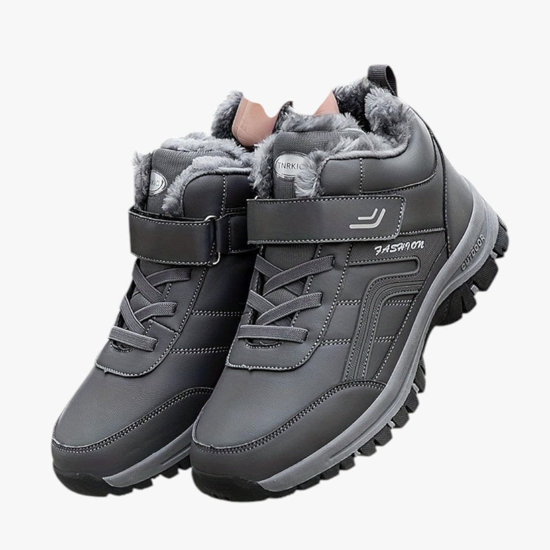 Herren Winterschuhe | Stiefel Mittelhoher Schnitt mit Schnürung