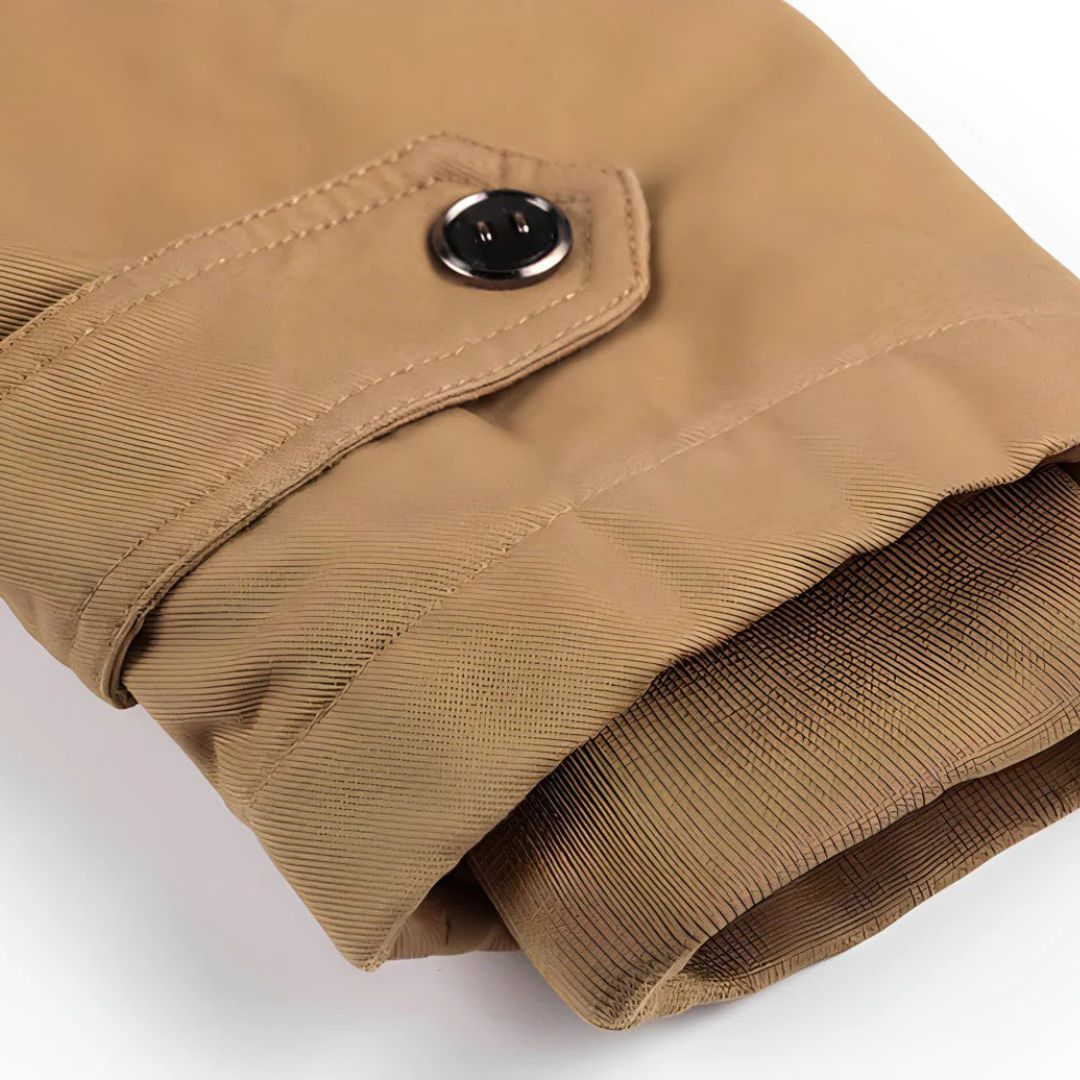 Herren Winterjacke mit Taschen und Reißverschluss | Kurz