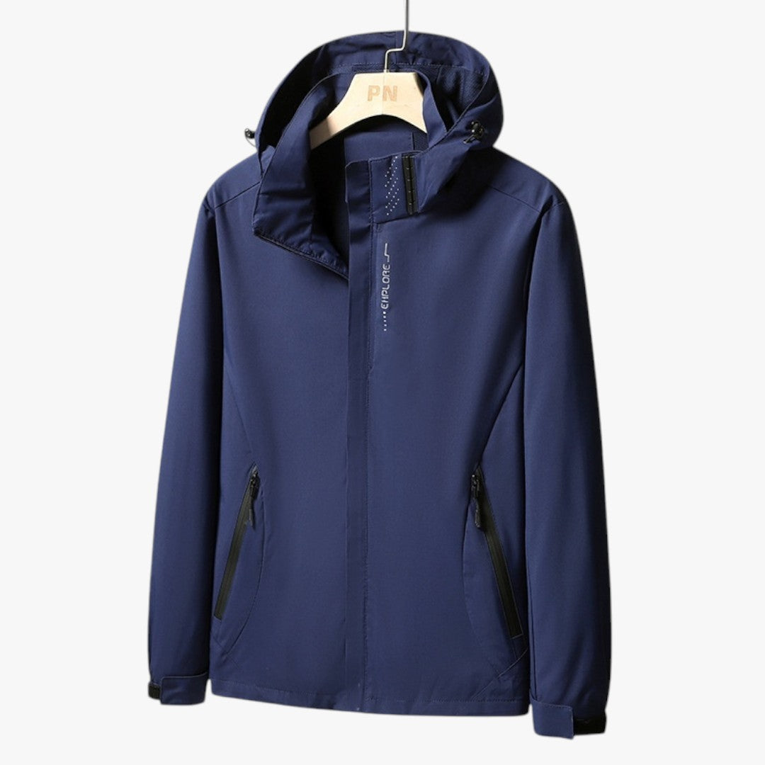 Leichte Damen Winter Skijacke mit Kapuze | Kurz