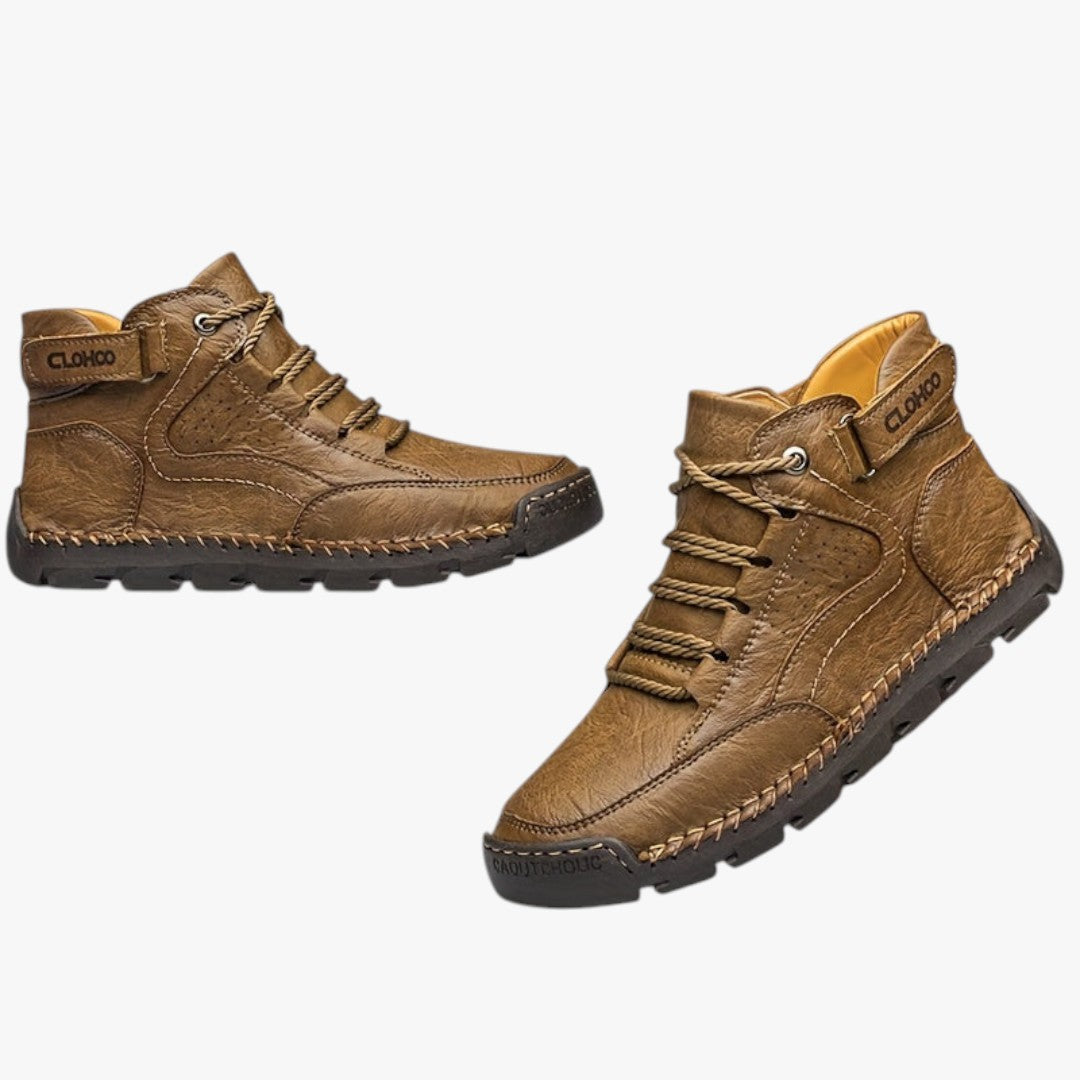 Herren Winterschuhe | Gefütterte Schnürstiefel Knöchelhoch