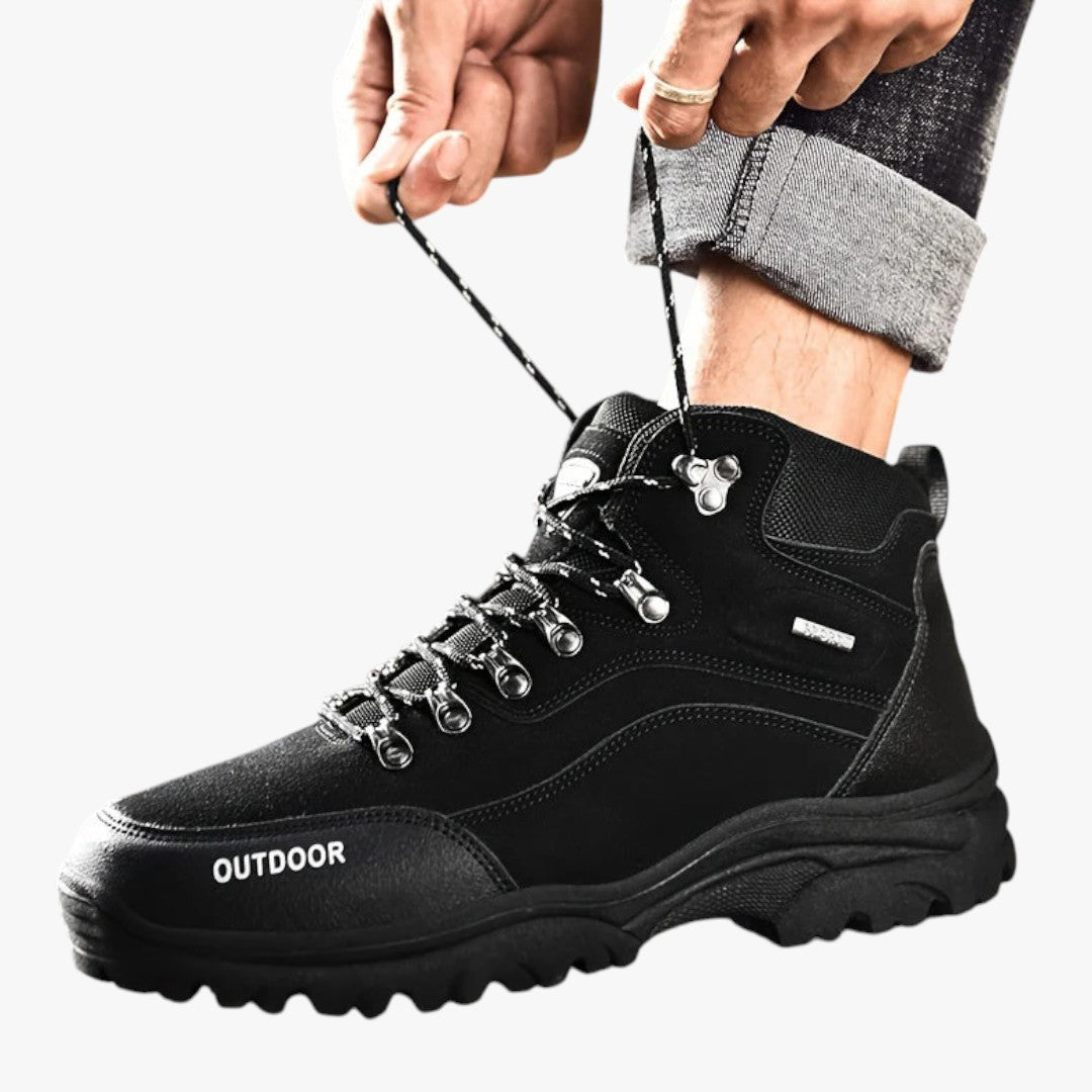 Winterschuhe Herren | Hoher Schnitt Outdoor Stiefel Mit Schnürung