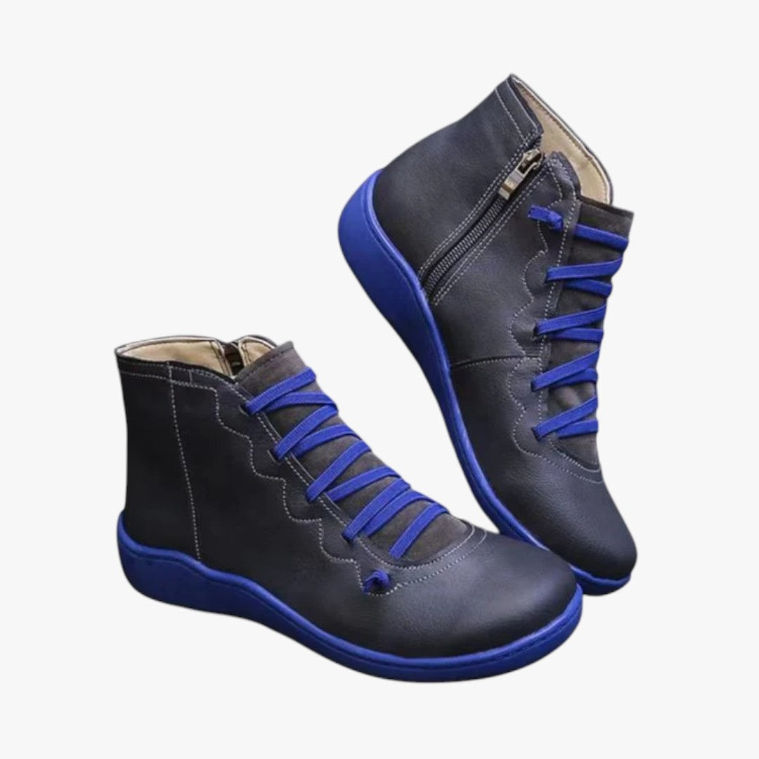 Damen Winterstiefel mit seitlichem Reißverschluss | Hohe Winterschuhe