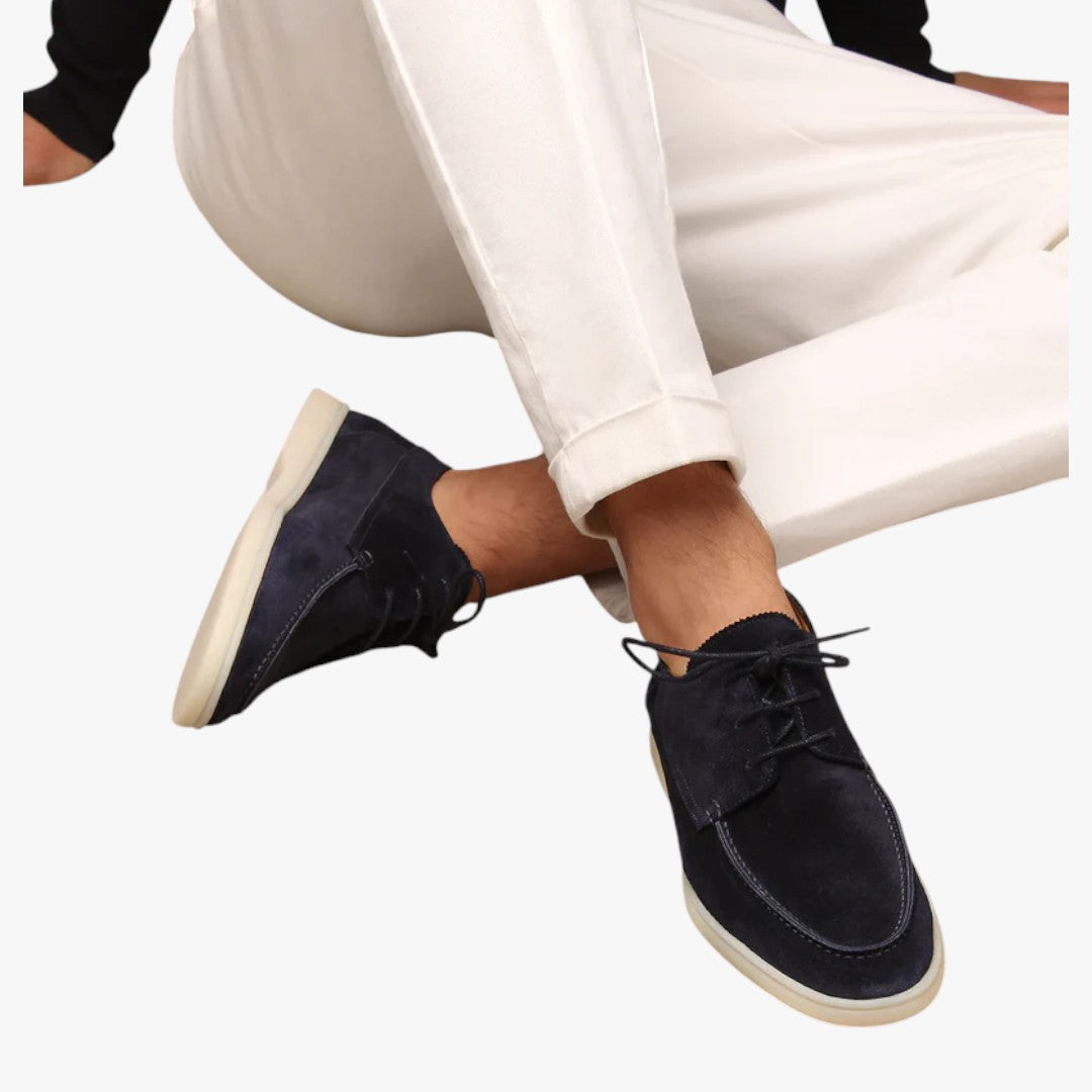Herren Winterschuhe mit Schnürsenkeln | Faulenzer
