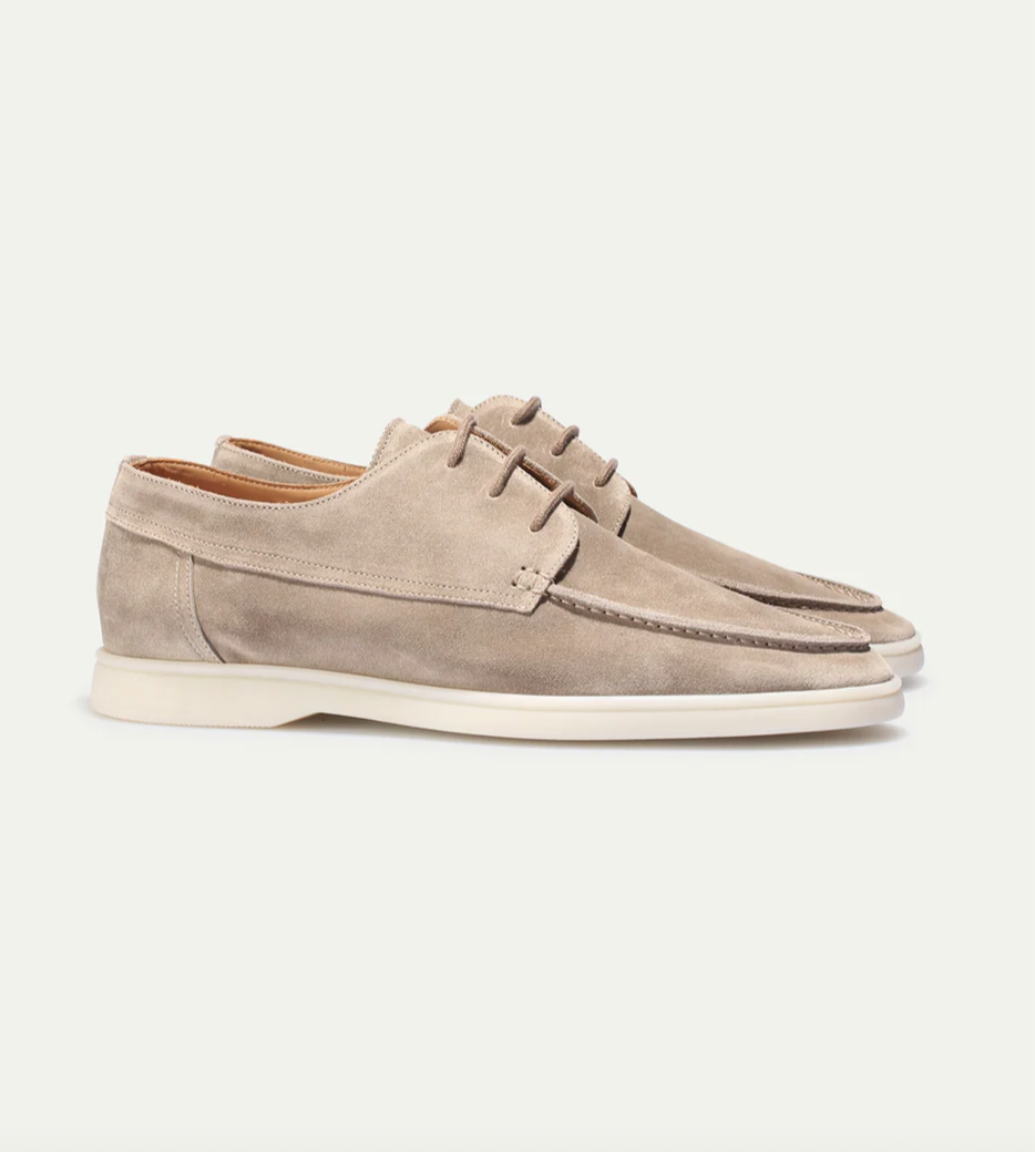 Sportlich-Eleganter Freizeit Schuh für Herren - Velour