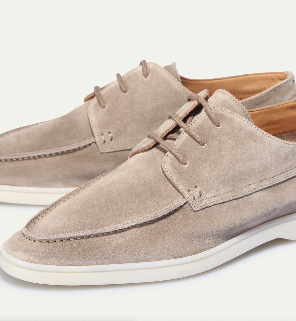 Sportlich-Eleganter Freizeit Schuh für Herren - Velour