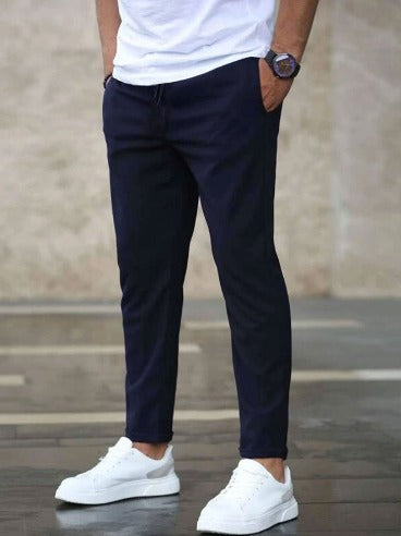 Herren Stretch Hose bequeme und schlanke Passform | Atmungsaktif und formstabil | Ideal für Freizeit und im Büro