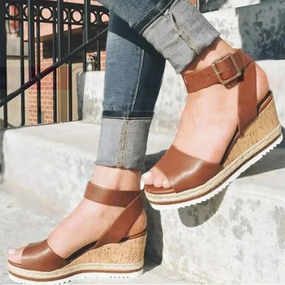 Damen Sandalen Elza – Stilvolle Keilsandalen für den Sommer-4
