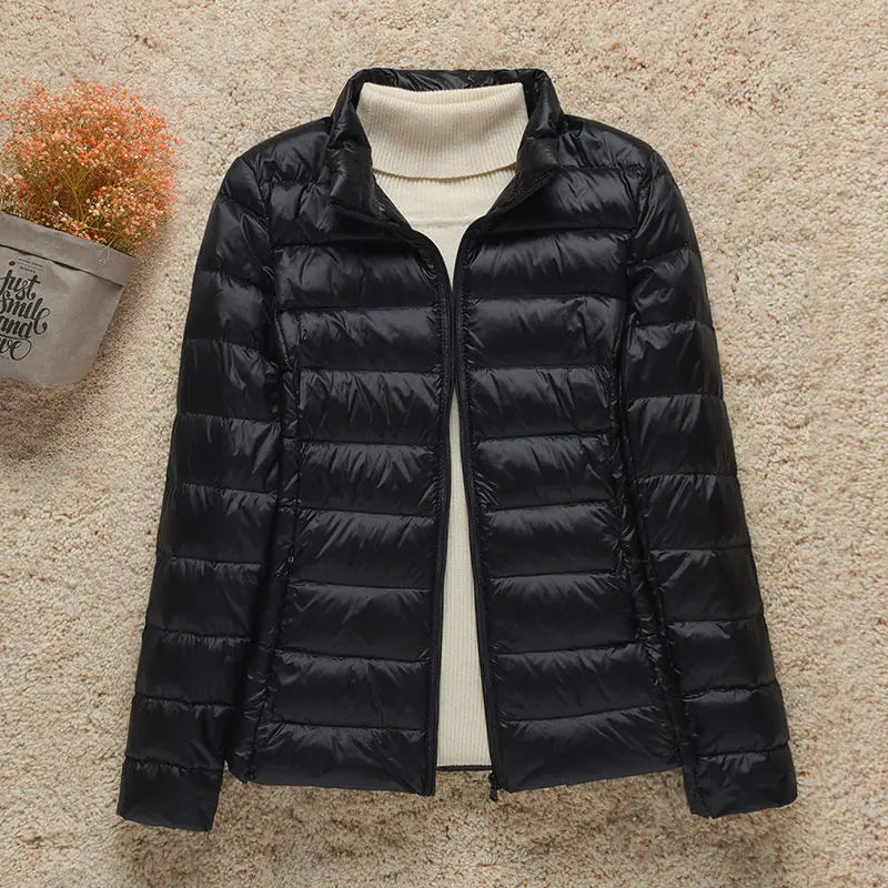Damen leichte Übergangsjacke | Mit Kapuze