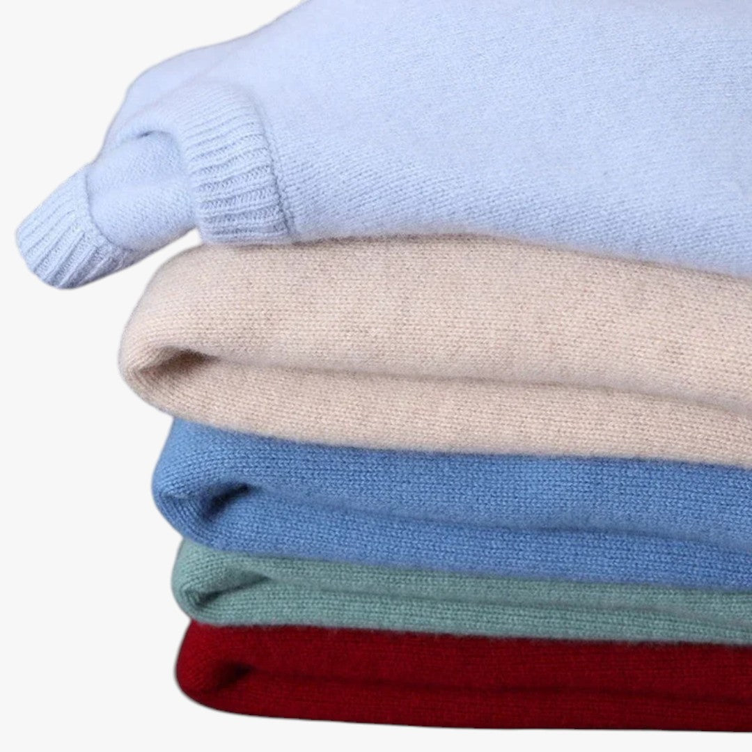 Herren Strickpullover mit Rundhalsausschnitt