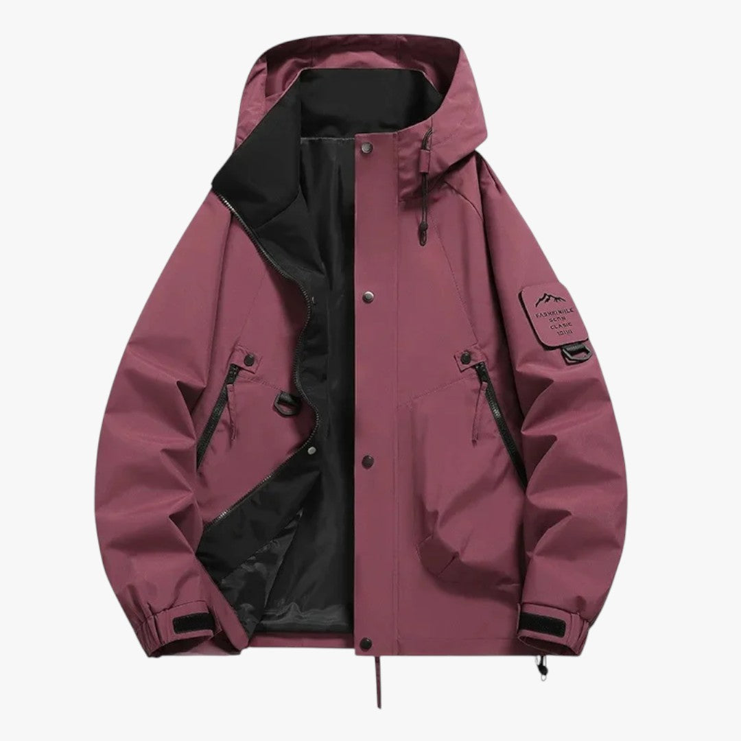 Winter Skijacke mit Kapuze und langen Ärmeln | Unisex