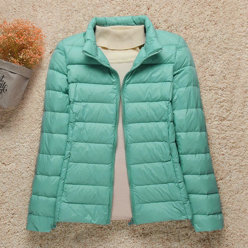 Damen leichte Übergangsjacke | Mit Kapuze