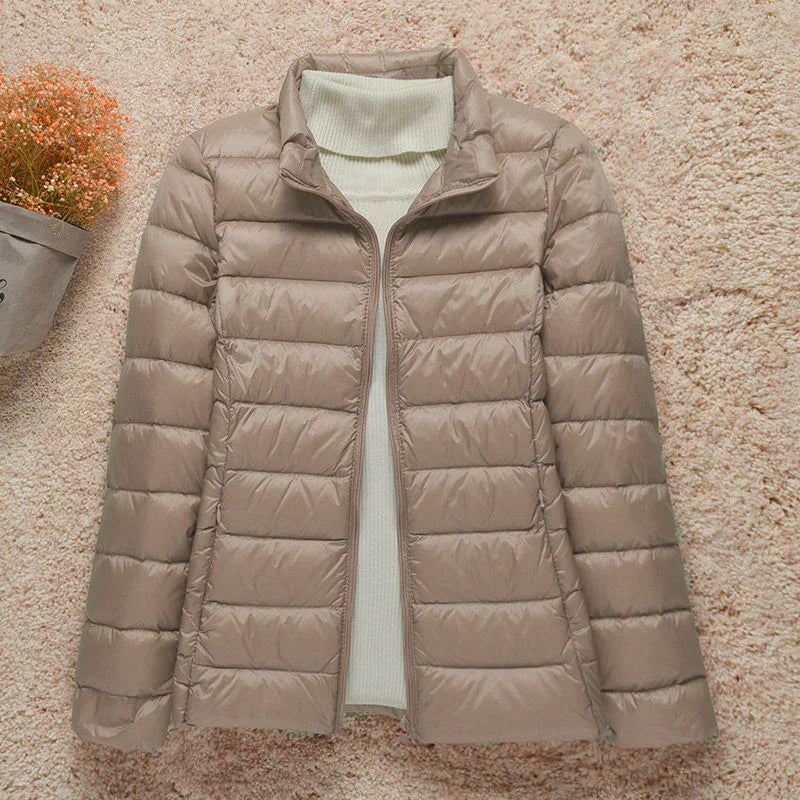 Damen leichte Übergangsjacke | Mit Kapuze