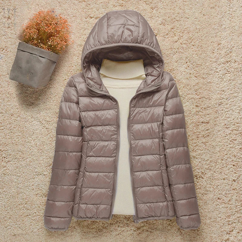 Damen leichte Übergangsjacke | Mit Kapuze