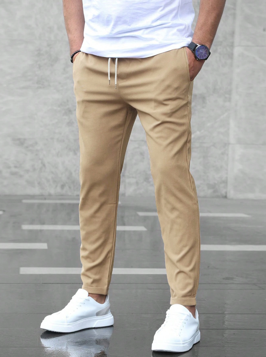 Herren Stretch Hose bequeme und schlanke Passform | Atmungsaktif und formstabil | Ideal für Freizeit und im Büro